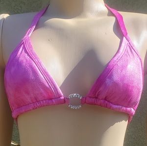 Hot pink glitter Swimsuits